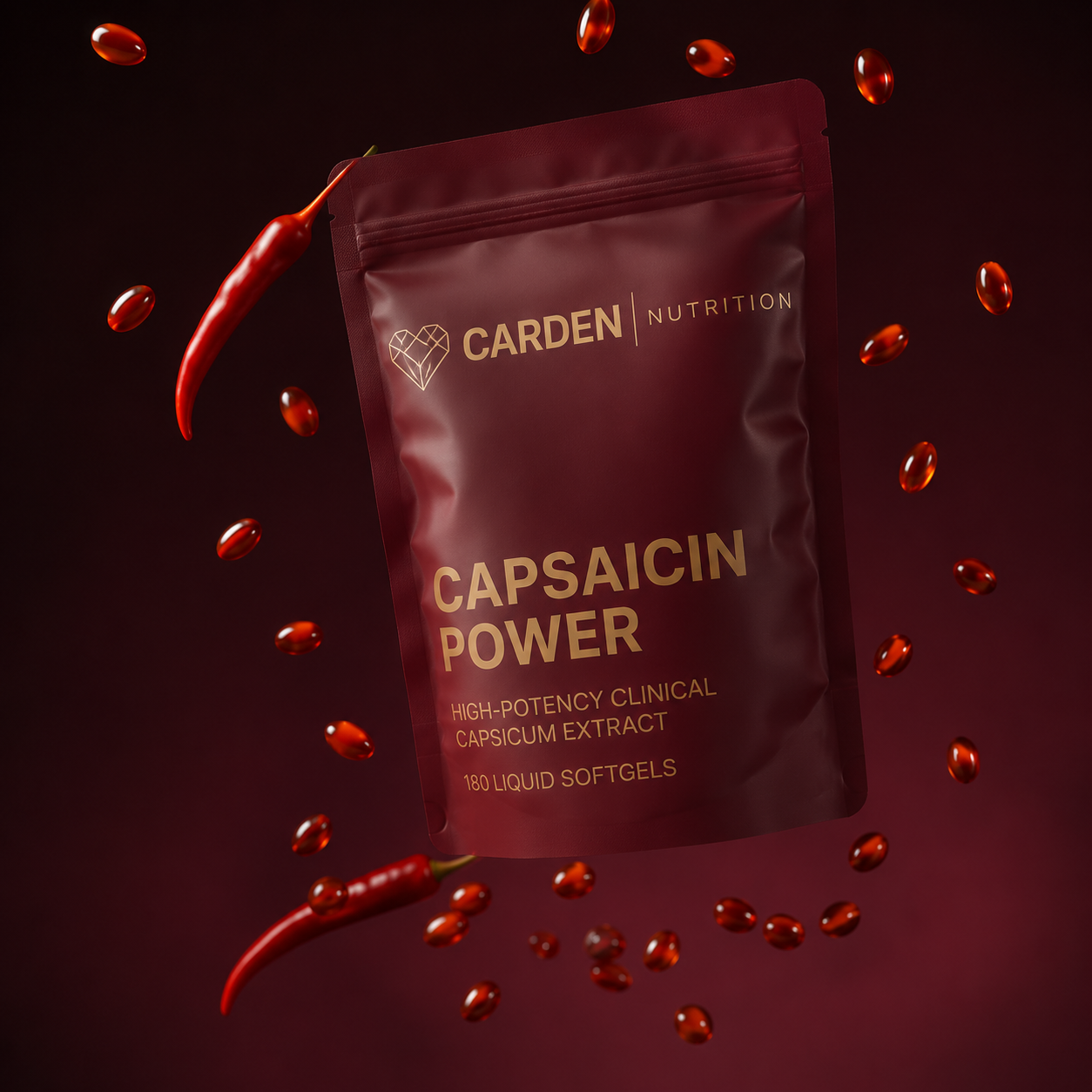 Carden Capsaicin Power - Cayenne Pepper Softgels